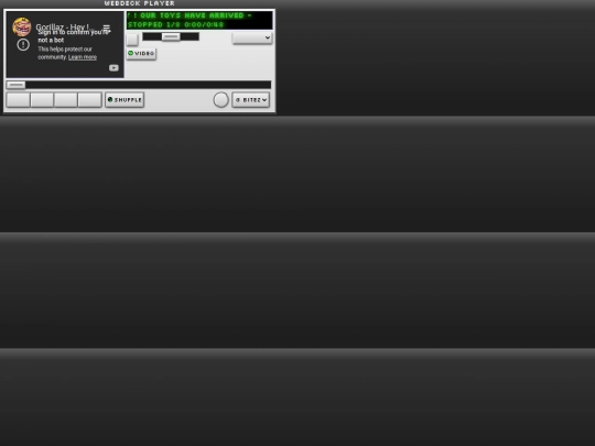 webdeck-player screenshot