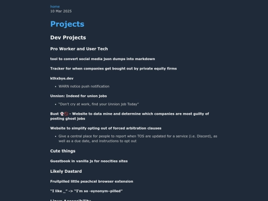 blog/archive/2025-02-20-dev-project-ideas screenshot
