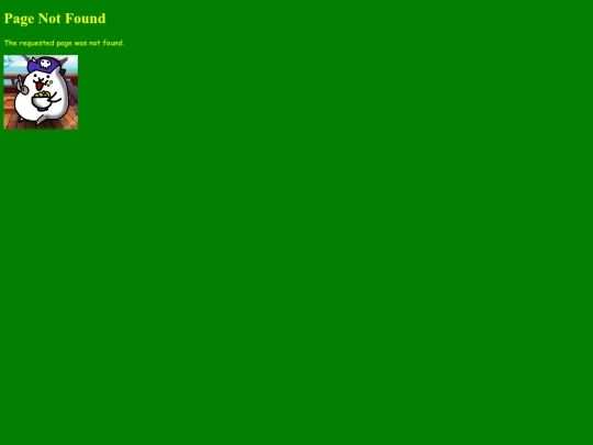 not_found screenshot