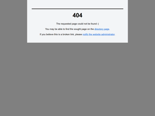 not_found screenshot
