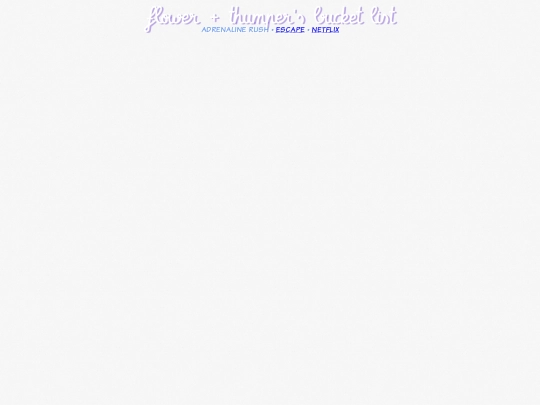 bucketlist screenshot