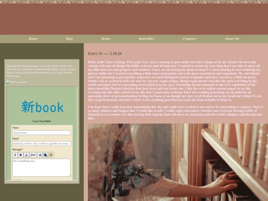 blog screenshot