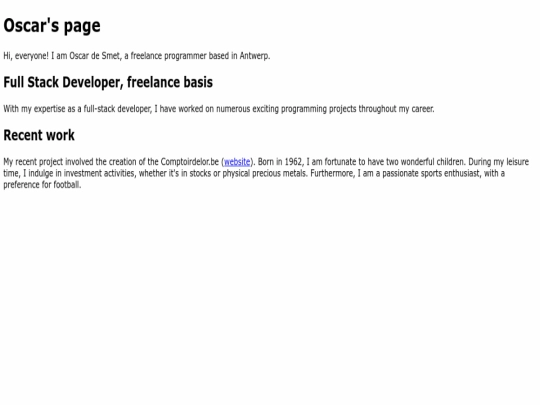 index screenshot