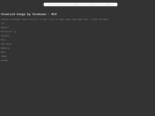 Random-MVs/by-producer/songs-by-producer screenshot