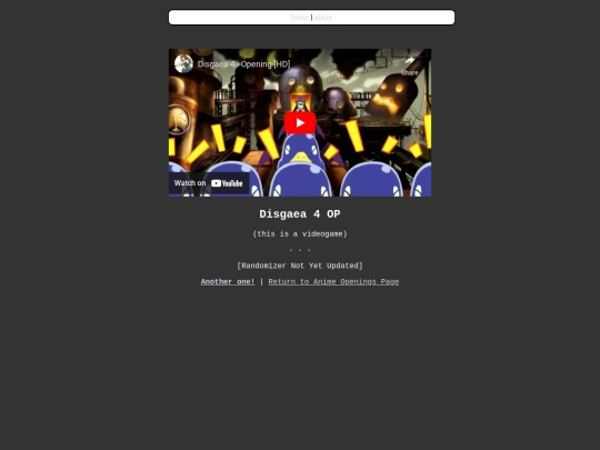 Random-OPs/disgaea4-op screenshot