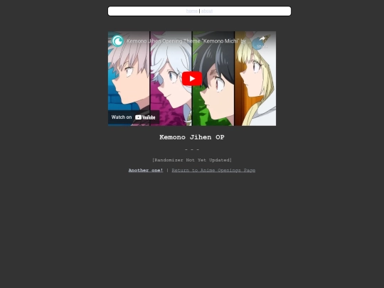 Random-OPs/kemono-jihen-op screenshot