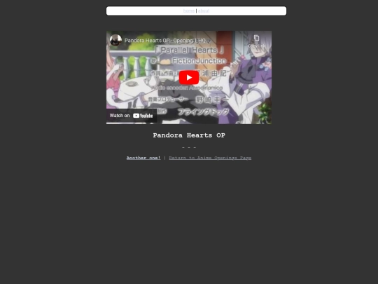 Random-OPs/pandora-hearts-op1 screenshot