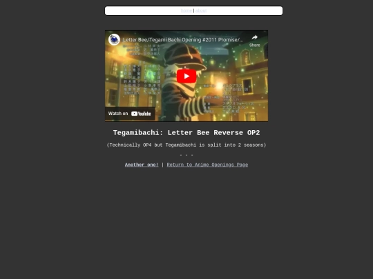 Random-OPs/tegamibachi-reverse-op2 screenshot