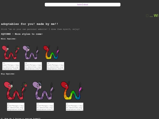 adoptables screenshot