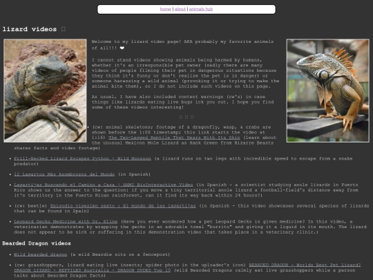 animals/lizards screenshot