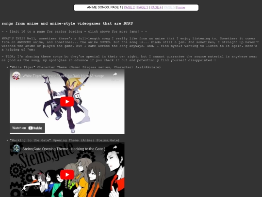 anime-songs screenshot