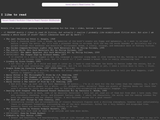 books screenshot