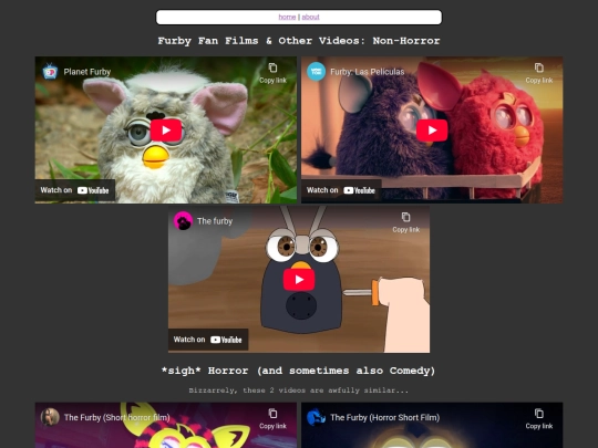 fanpages/furby-videos screenshot