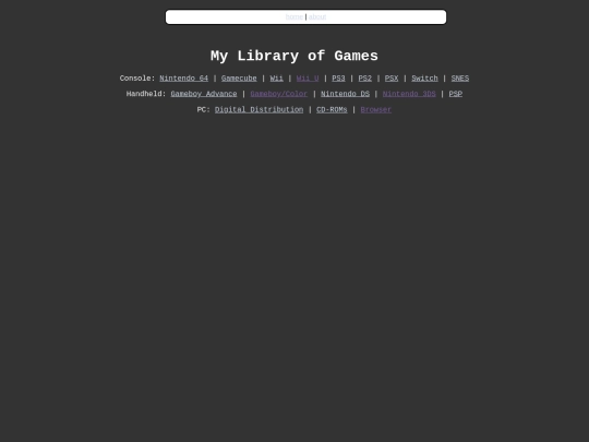 games-library/start screenshot