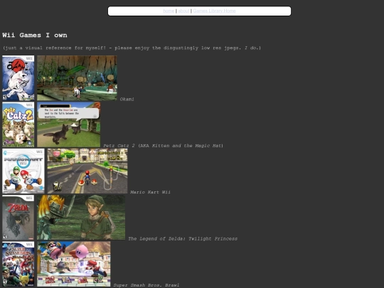 games-library/wii screenshot