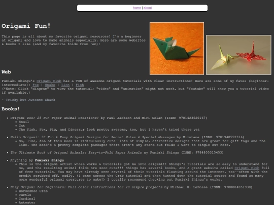 origami screenshot