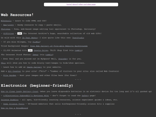 resources screenshot