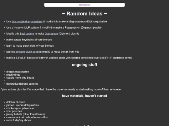 secret/ideas screenshot