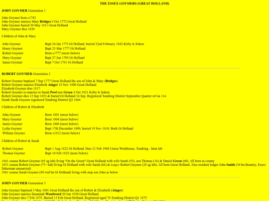 EssexgoymerGtHolland screenshot