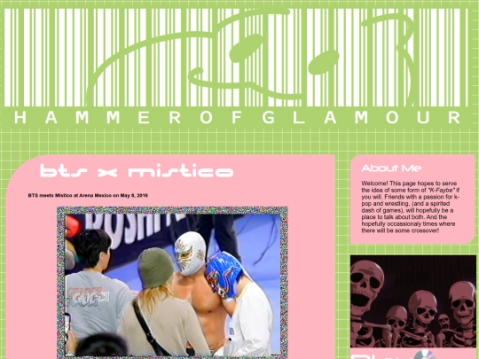 KFAYBE_MAIN/BTS meets Mistico at Arena Mexico screenshot