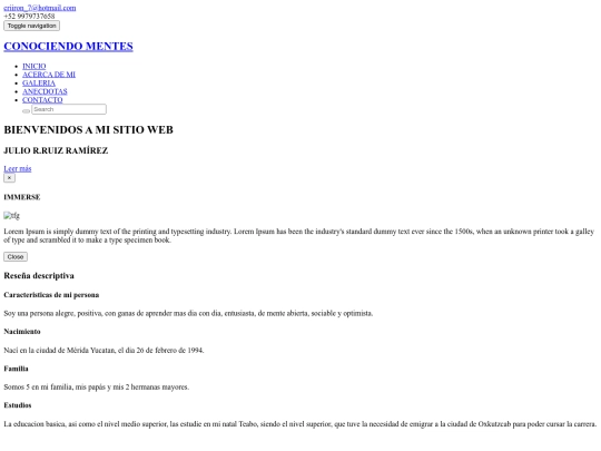 curriculum screenshot