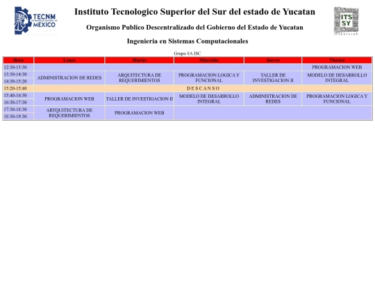 horarioEscolar screenshot