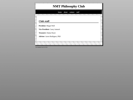 staff screenshot