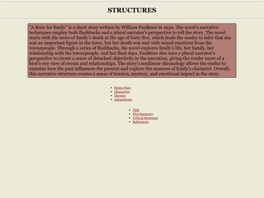 structure screenshot