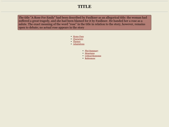 titlepage screenshot
