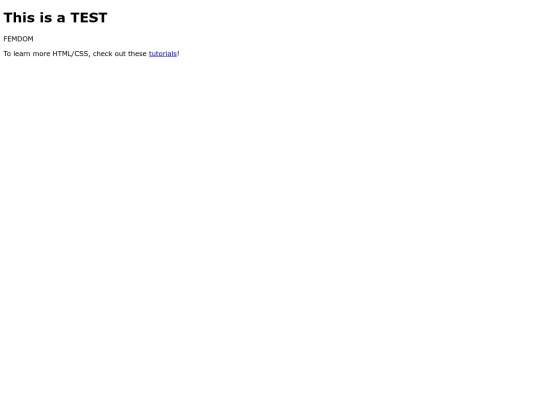 Test screenshot