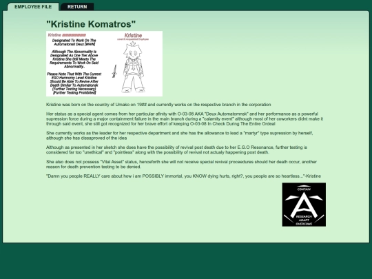 Kristine screenshot