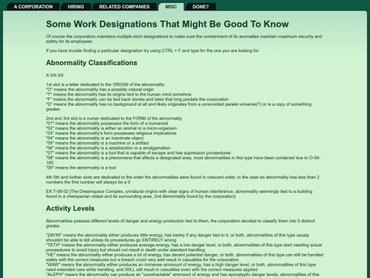 Misc screenshot