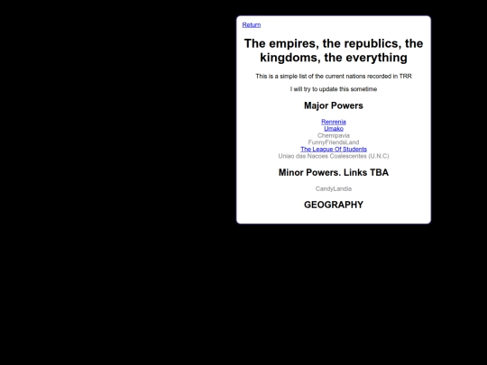 Nations screenshot