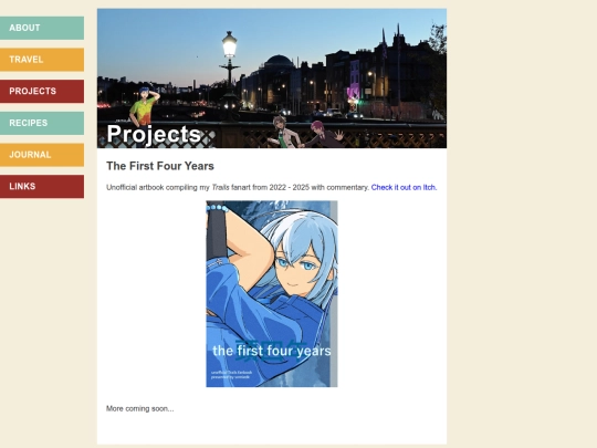 projects screenshot