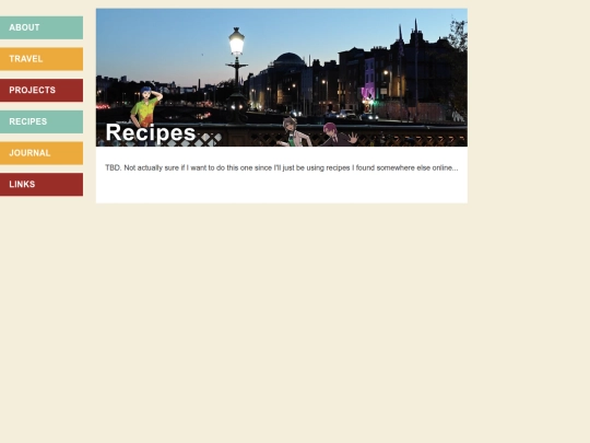 recipes screenshot