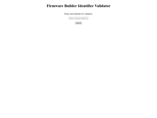 builderIdentifierValidator screenshot