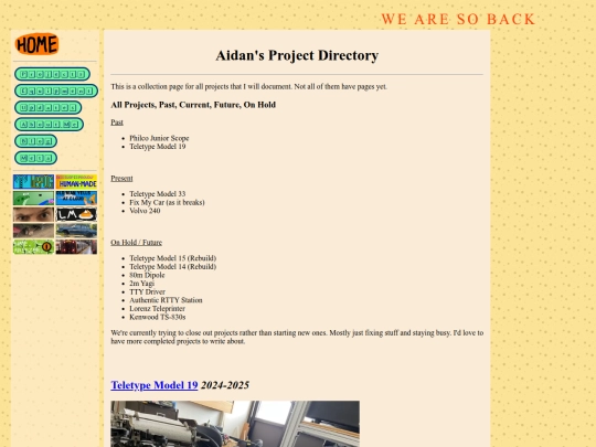 projects screenshot