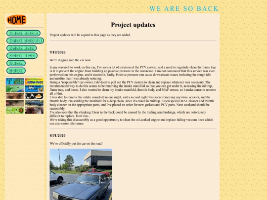 updates screenshot