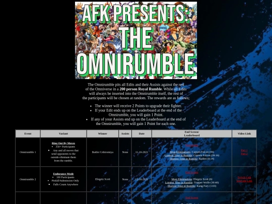 Events/omnirumble screenshot