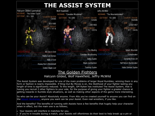 assists screenshot