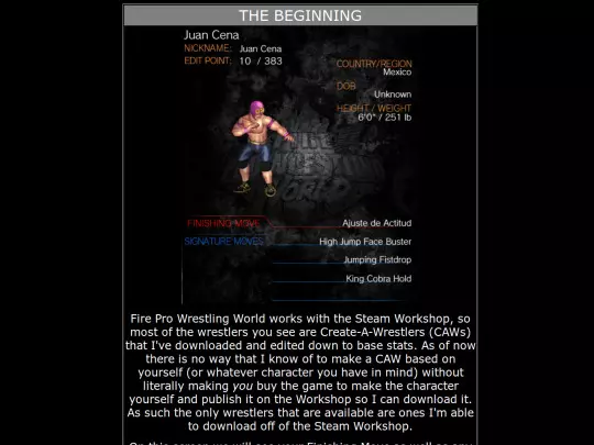 begin screenshot