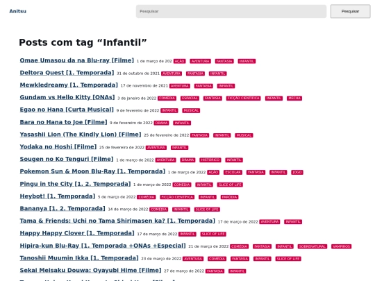 tags/infantil screenshot