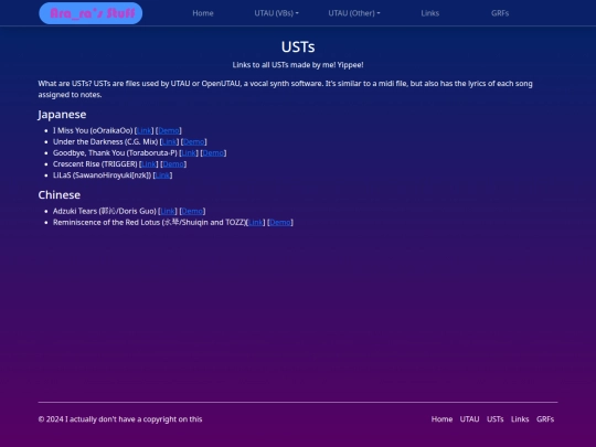 utau/usts screenshot