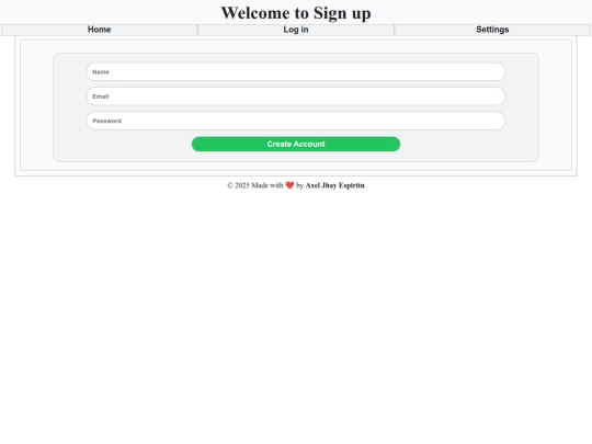 Project1 screenshot