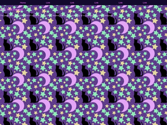 not_found screenshot
