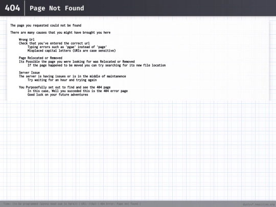 not_found screenshot