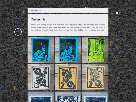 garbage-arcade/prnts/circles screenshot