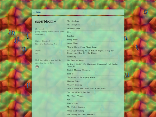 garbage-arcade/superbloom screenshot