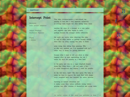 garbage-arcade/superbloom/intercept-point screenshot