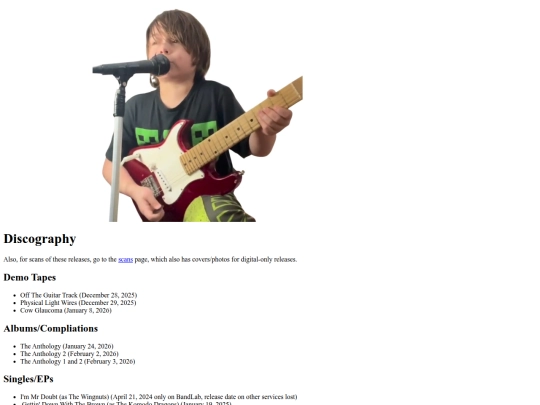 albums screenshot